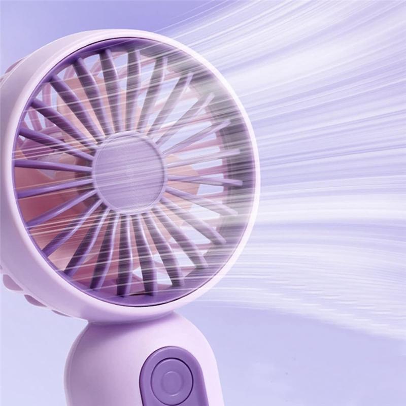 ABGR-Portable Handheld Fan, Rechargeable Handheld Fan, Mini Portable Fan, Handheld Mini Fan, Travel Fan Portable