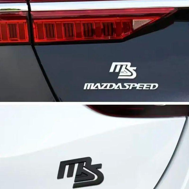 3D Metal Car Emblem Stickers Auto Trunk Label Decoratio For Mazda 3 5 6 323 626 CX-3 CX-4 CX-5 CX-7 CX-9 Axela 6 RX8 CX30 RX7 h4