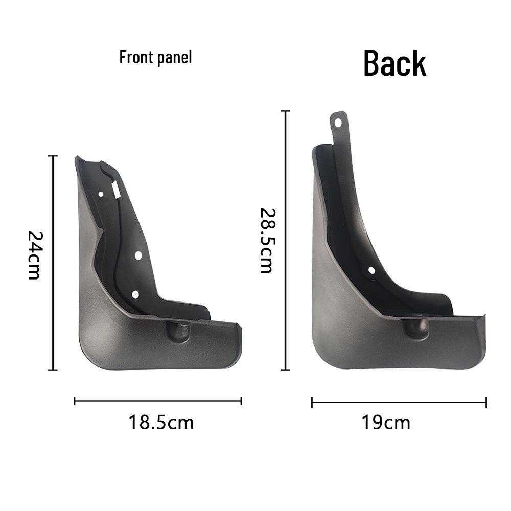 2025 BYD Qin Plus Tire-Compatible PP Soft Rubber Mudguards & Mats