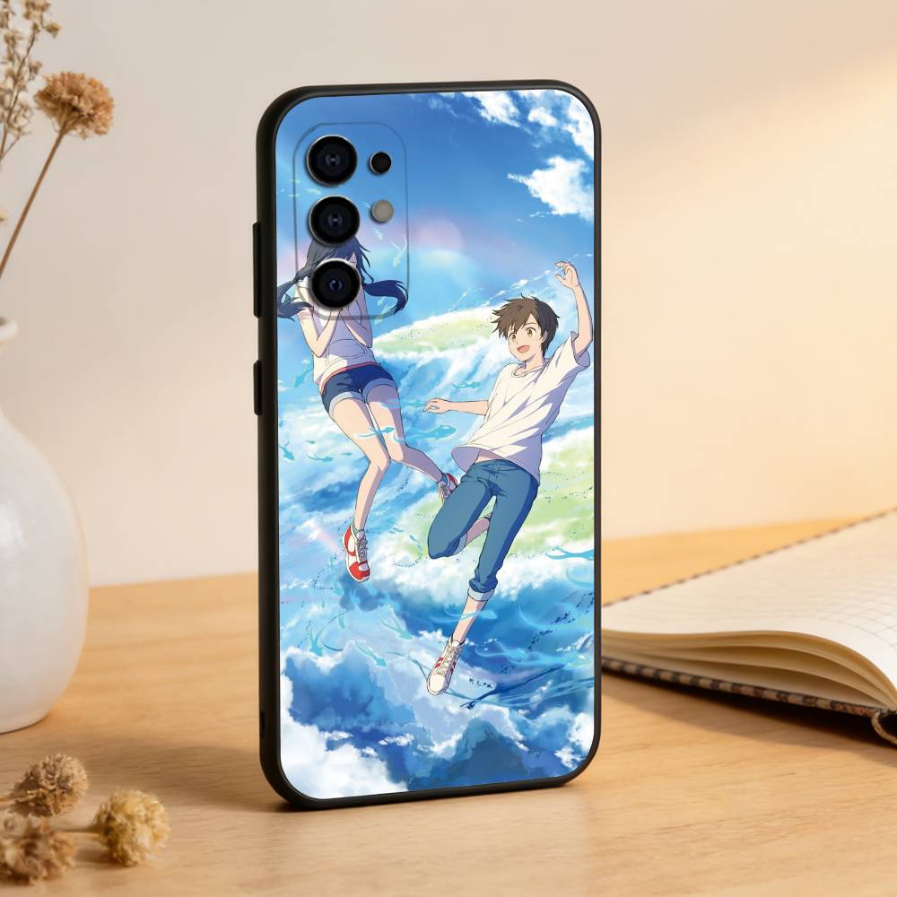 

Weathering With You Phone Case For Samsung S25,S24,S21,S22,S23,S30,Ultra,S20,Plus,Fe,Soft Silicone Black Cover Samsung S25ULTRA