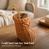 Boot Storage Basket with Woven Tie Detail Small for Christmas Gifts