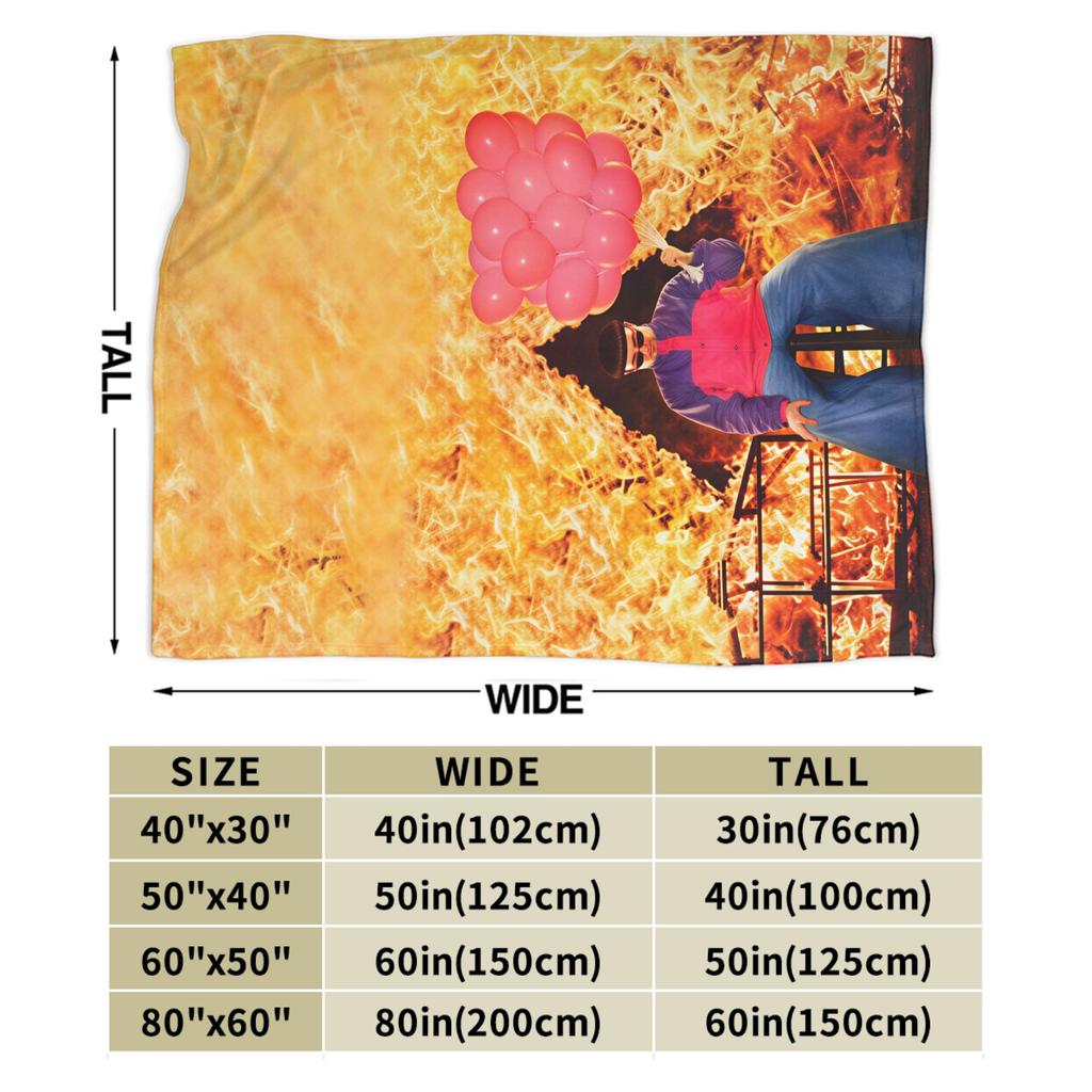 Oliver Tree Flannel Blanket Adults Girls Warm Soft Throw Blanket Winter Living Room Bedspread Sofa Bed Cover