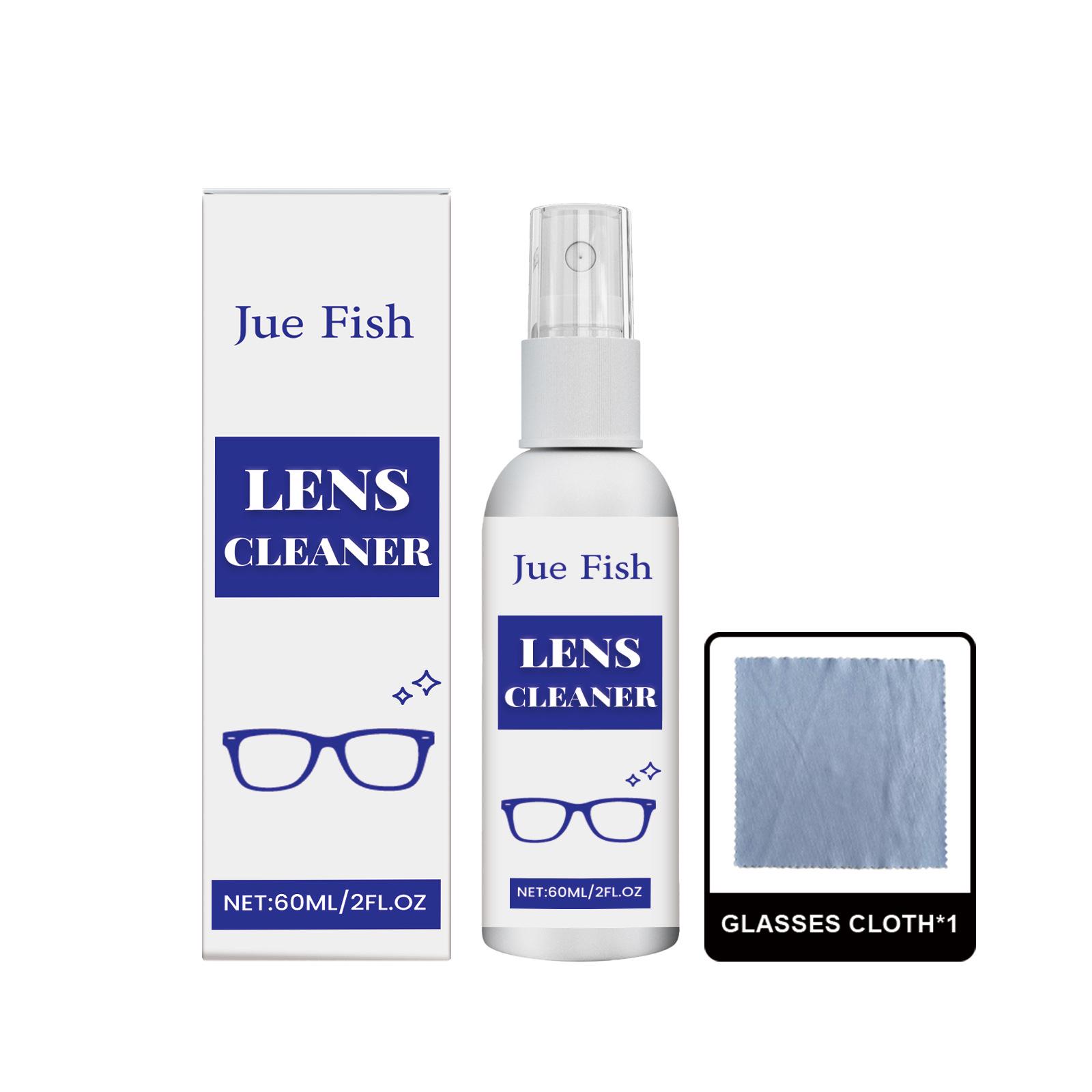 JUE FISH Anti-Fog Lens Spray - Clear Vision & Portable Care