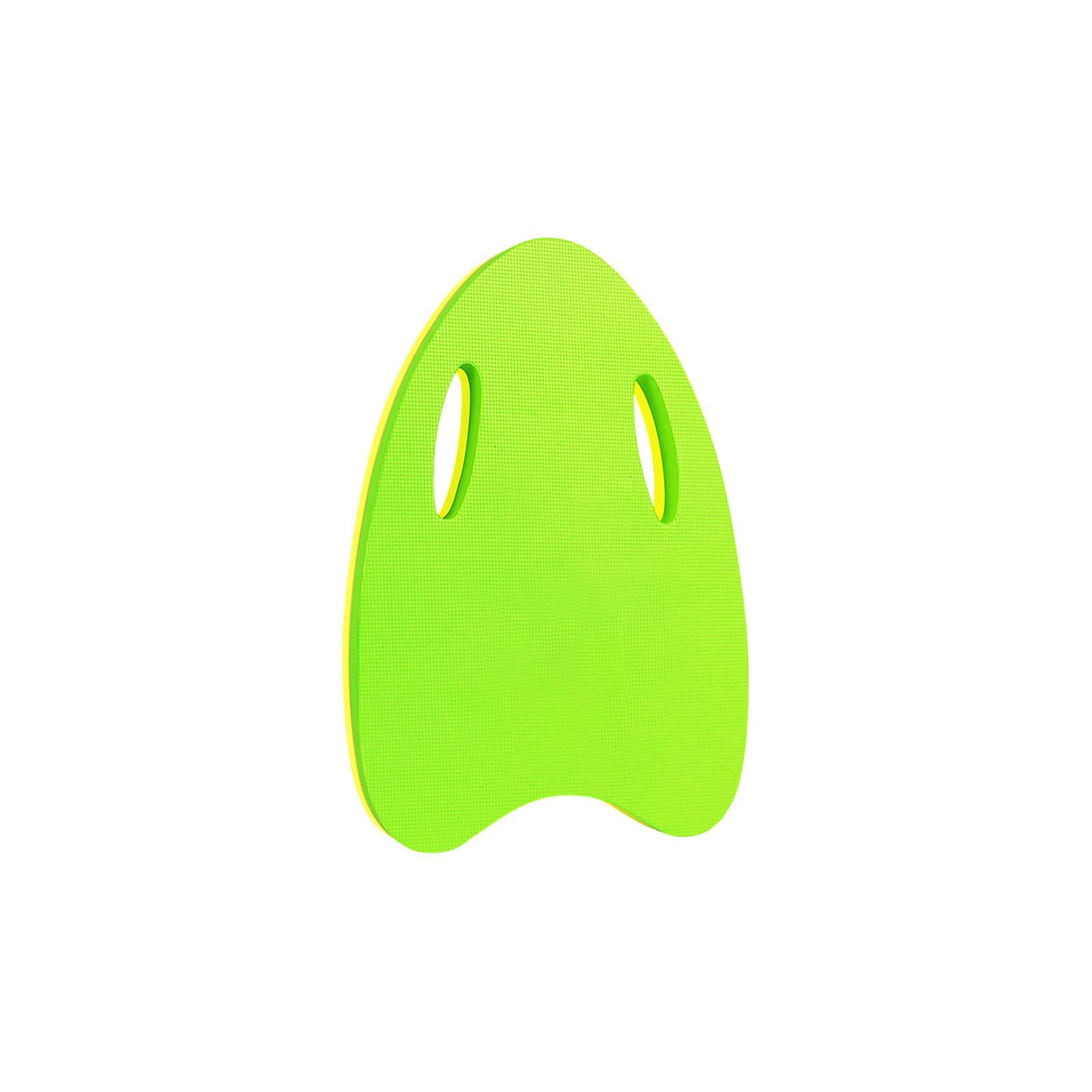 

Плавательная доска для детей и взрослых, вспомогательное плавучее устройство для тренировок по плаванию с отверстиями для поручней One Size зелёный