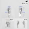 2Pcs Upper And Lower Autoclavable Teeth Tray Teeth Holder Aluminum Alloy Dental Impression Trays Lab Equipment Dentist Tool