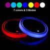 Dalimo LED Cup Holder Lights, 2 Pieces Car Cup Holder LED Lights, 7 Colors