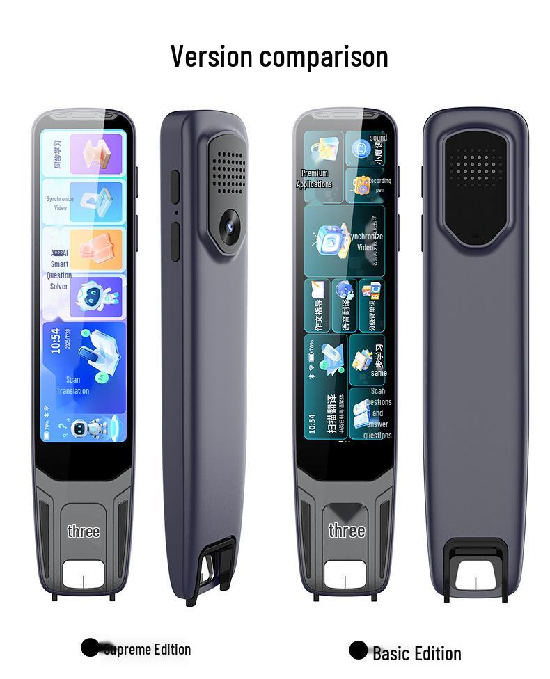 AI Smart Reading Pen: English Translation & Universal Dictionary for All School Subjects