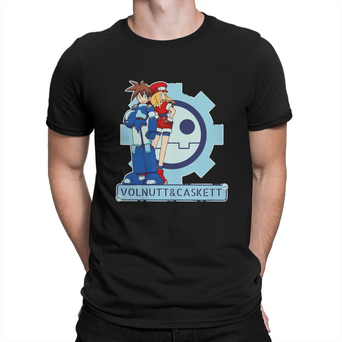 

Megaman Man TShirt Volnutt And Caskett Fashion T Shirt Original Streetwear New Trend 4XL