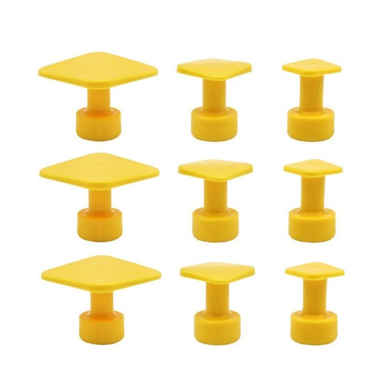 9Pcs Dent Repair Tool Puller Tabs Auto Maintenance Tool Dent Removal Tool Tabs Dent Removal Pulling Tab