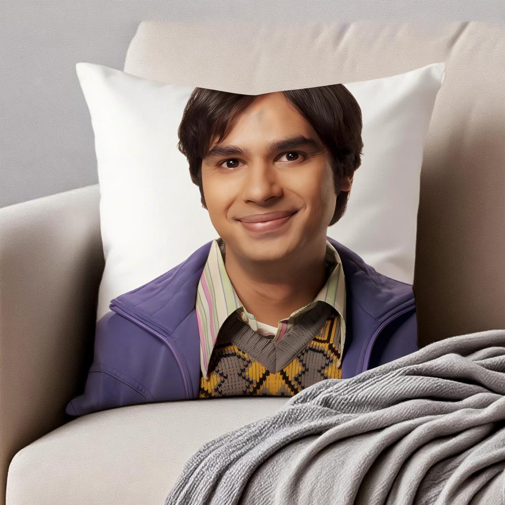 

RRajesh Koothrappali Cushion Cover Pillowcase Antidustmite Invisible Zipper Short Plush Sofa Cushion 30X30cm