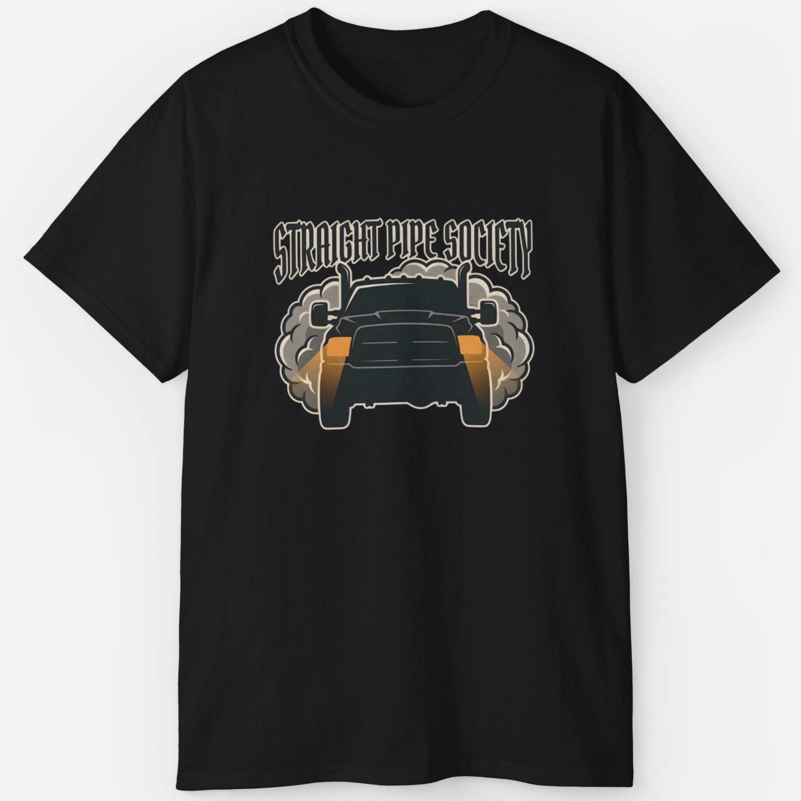 Straight Pipe Society Shirt – Loud Diesel Truck Lifestyle Tee L