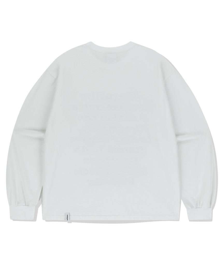 MAHAGRID Alternative Ls Tee White(Mg2Fsmm553A)