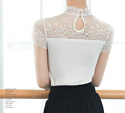 [ProDance] ProDance Lace High Neck Leo Top Ballet Tops PT004M