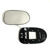 Rearview Mirror Window Heating Lens Reflector Replacement for 2000-2006 Nissan Almera.