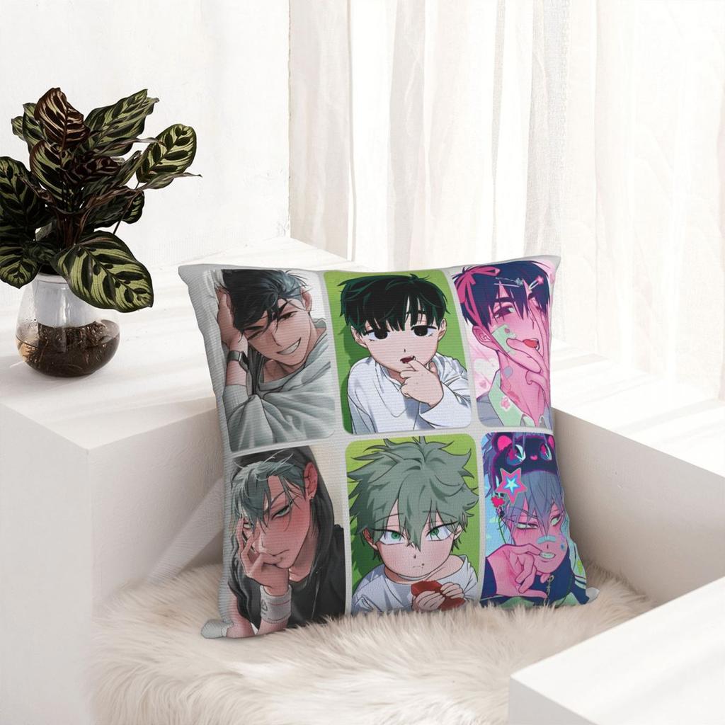Alien Stage Idol Square Pillow Case Polyester Decorative Pillow 45*45Cm Cushion Covers
