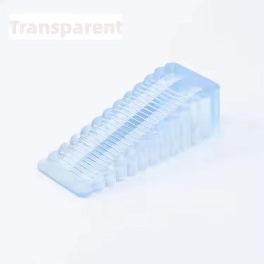 Silicone Door Stop Wedge Safety Stoppers Reusable Shock Absorbent Home Office Anti-Folder Hand Door Stopper Anti-collision Stop