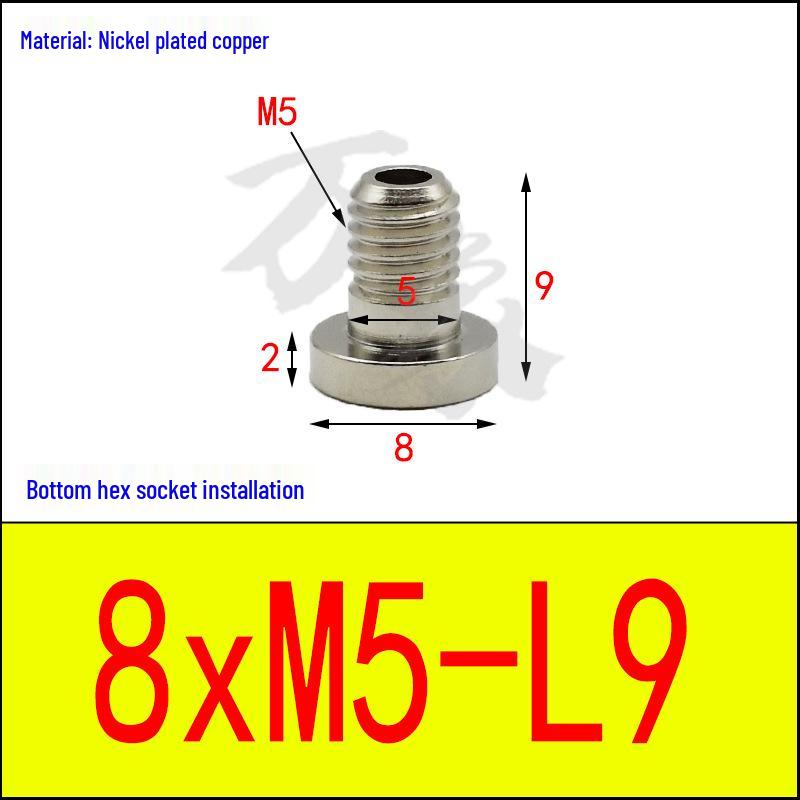 

Miaode SMC TN Suction Cup Connector with 6/8/11/15/20-M5/M6/M8 Hollow Screws