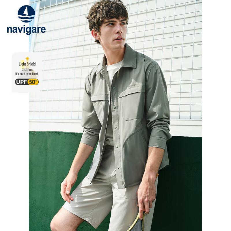 Navigare Men s Outdoor Sun Protection Polo Workwear Jacket L