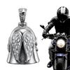Rider Riding Bell Angel Biker Riding Bell Stainless Steel Motorcycle Bell Moto Accessories for Bicycles Motorbike Decoration