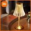 Bar Touch Table Lamp Rechargeable Wireless Desk Lamp Portable Bedroom Night Light LED Decor Lights for Coffee Hotel Restaurant
