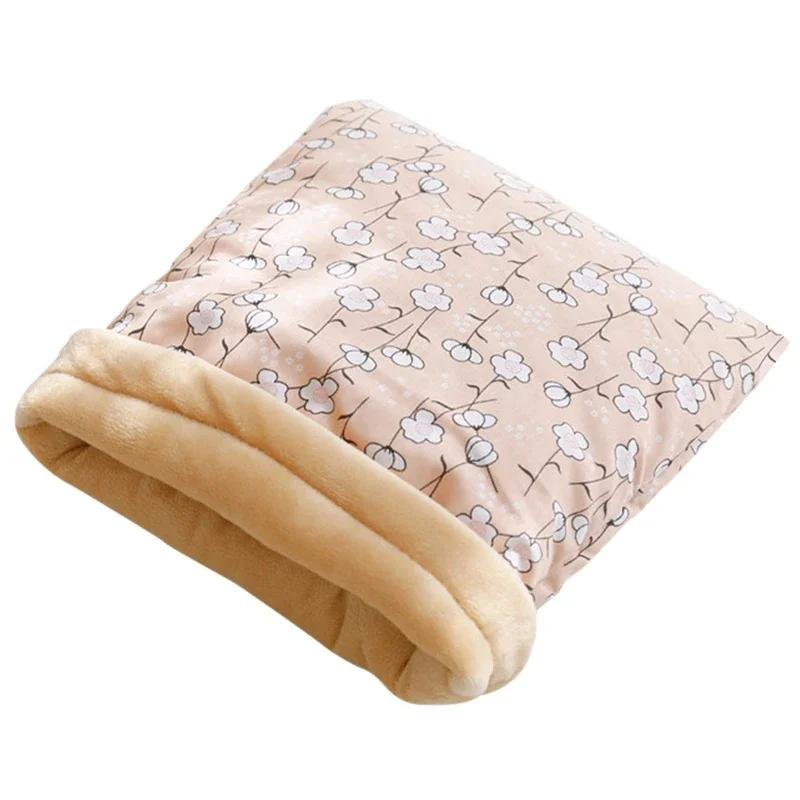 Warm Hamster Sleeping Bag, Mouse Nest, Hidden Bag, Small Animals Squirrel Sleeping Bed, Winter Sack Cage