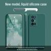 Compatible vivo X70 Pro+ Solid Color Liquid Silicone Anti-Drop Full Coverage Soft Case