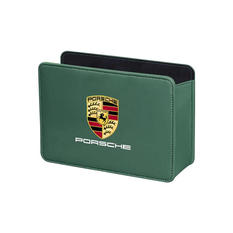 Auto Innen Hängende Aufbewahrungsbox Organizer Halter Für Porsche Cayenne Panamera Macan 911 718 Taycan Boxster Cayman 918 Pajun