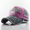 Sun hat men's washed hat edging old new full baseball cap women's baseball cap explosion