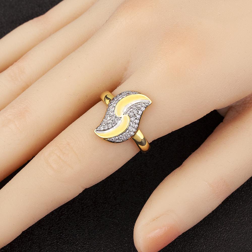 Nidin Neuer Beliebter Unregelmäßiger Geometrischer Zirkon Anhänger Offene Ringe Verstellbar 3 Stile Für Damen Herren Finger Schmuck Kreative Geschenke