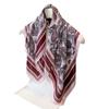 Cashew Print Imitation Silk Scarf Square Scarf High-End Shawl Versatile Neck Small Square Scarf Headscarf Scarf Women