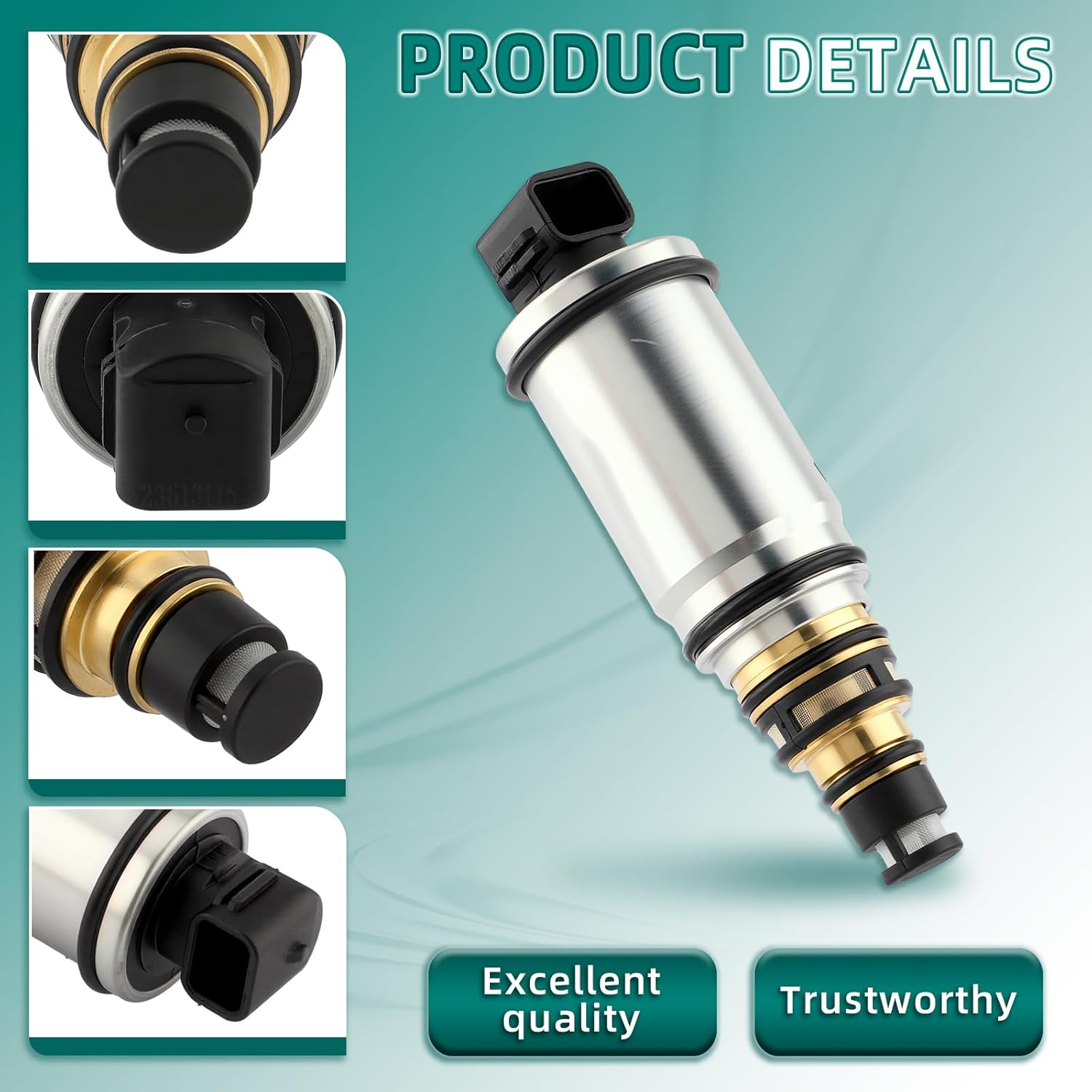 AUTOKAY A/C Compressor Electronic Control Valve Fits for Hyundai Sonata 2.0L 2.4L 2011-2014