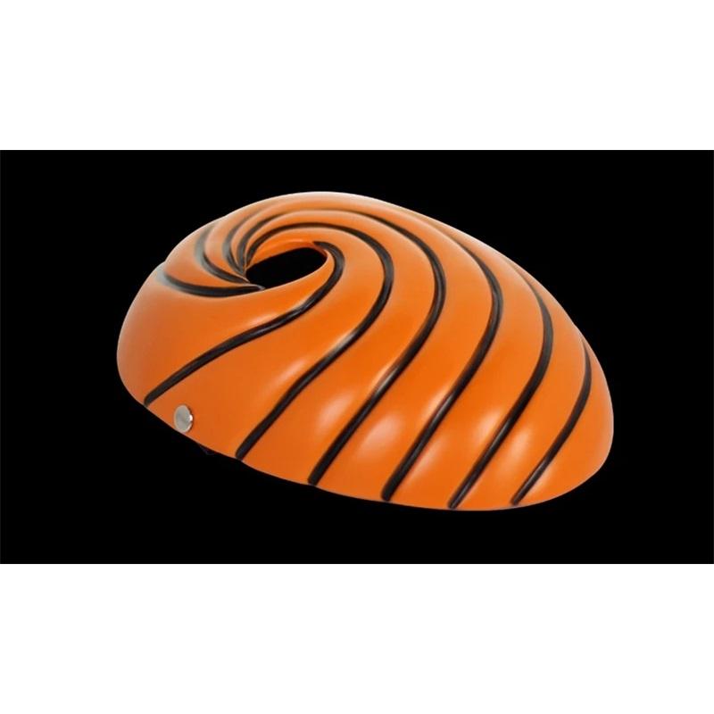 Japan Anime Cartoons Unisex Tobi Obito Akatsuki Ninja Madara Maskerade Cosplay Vollgesichts-Harz Partymaske Maske