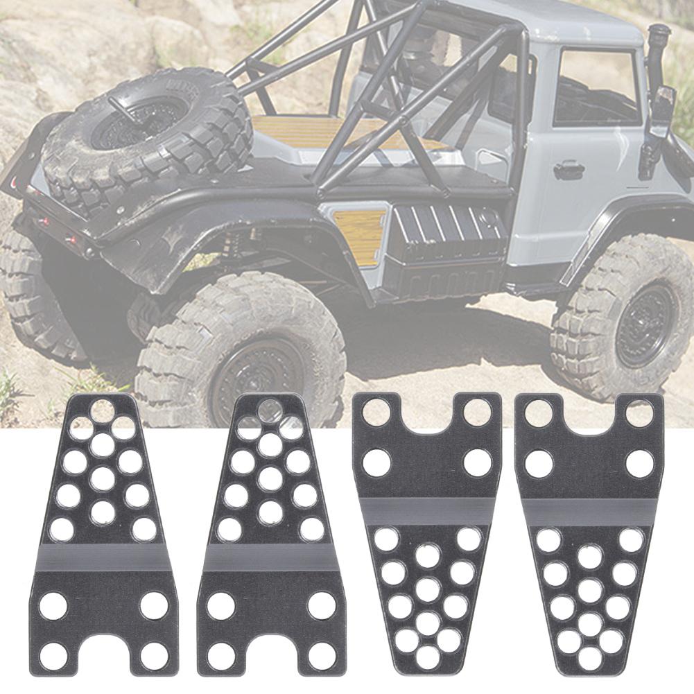Aluminum Lower Shock Mount Lift Kit Set for SCX10 Remote Control Car Thrded Mounting