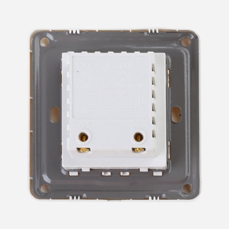 Deckenventilator Verdeckte Montage Geschwindigkeitsregler Stufenlose Einstellung Haushaltsventilator Bedienfeld 86er Typ Ventilator-Geschwindigkeitsregler