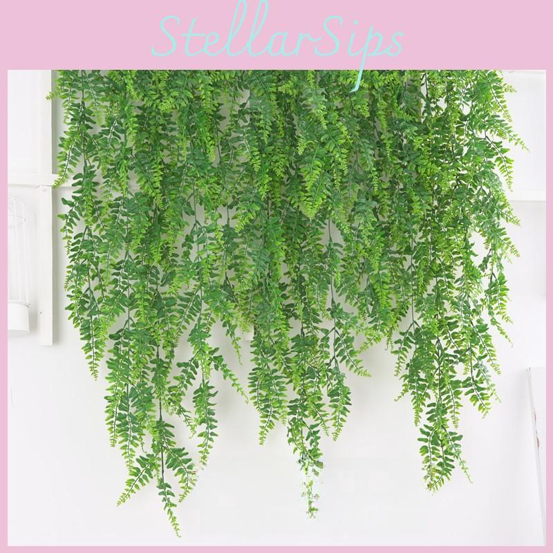 Grass Faux Plastic Wall Hanging 122cm For Natureinspired Home And Decor Office