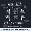 For RANGE ROVER 2024 2025 TPU Car Navigation Screen Film Gearbox Protective Sticker Anti-scratch Interior Accessories