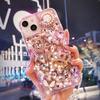 Glitter Pärla Kärlek Krona Skyddsfodral För iPhone 17 ProMax Air 16 E 15 Plus 14 Pro 13 MINI 12 11 X XR XS Max 7 8 Plus Fodral