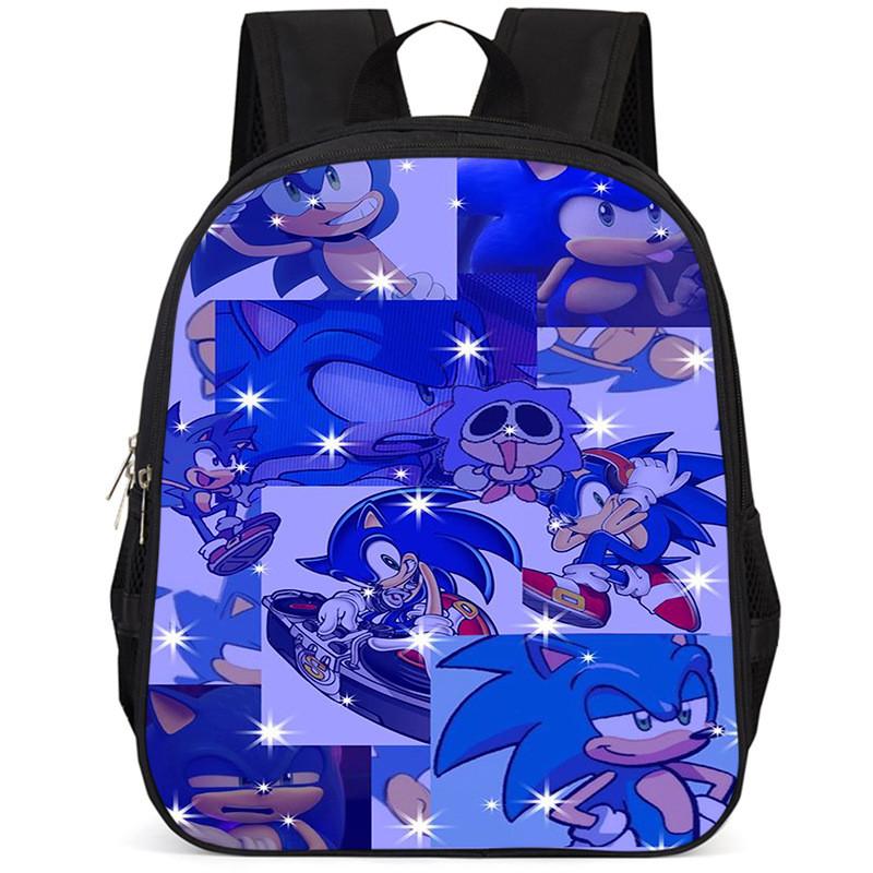 Sonic 15-inch Large Capacity Lightweight Oxford Cloth Backpack For Kids