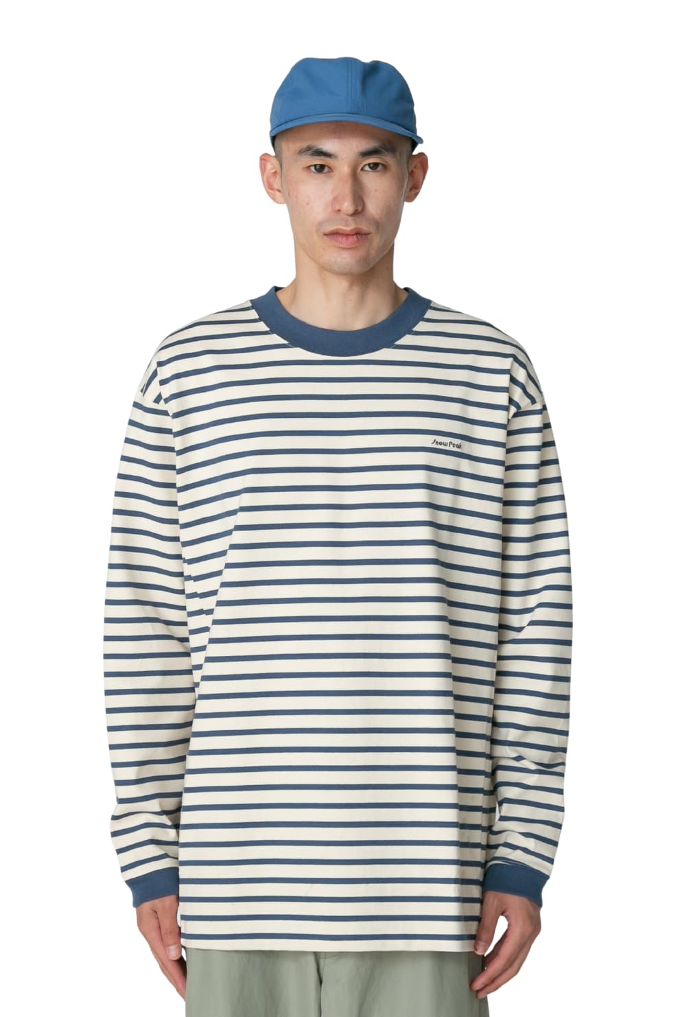 

Snow Peak Футболка с длинным рукавом и тяжелой хлопковой каймой