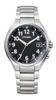 Citizen Attesa Direct Flight Arabic Numeral Silver Eco-Drive Radio-Controlled Watch, Model, CB1120-50F, Men's,