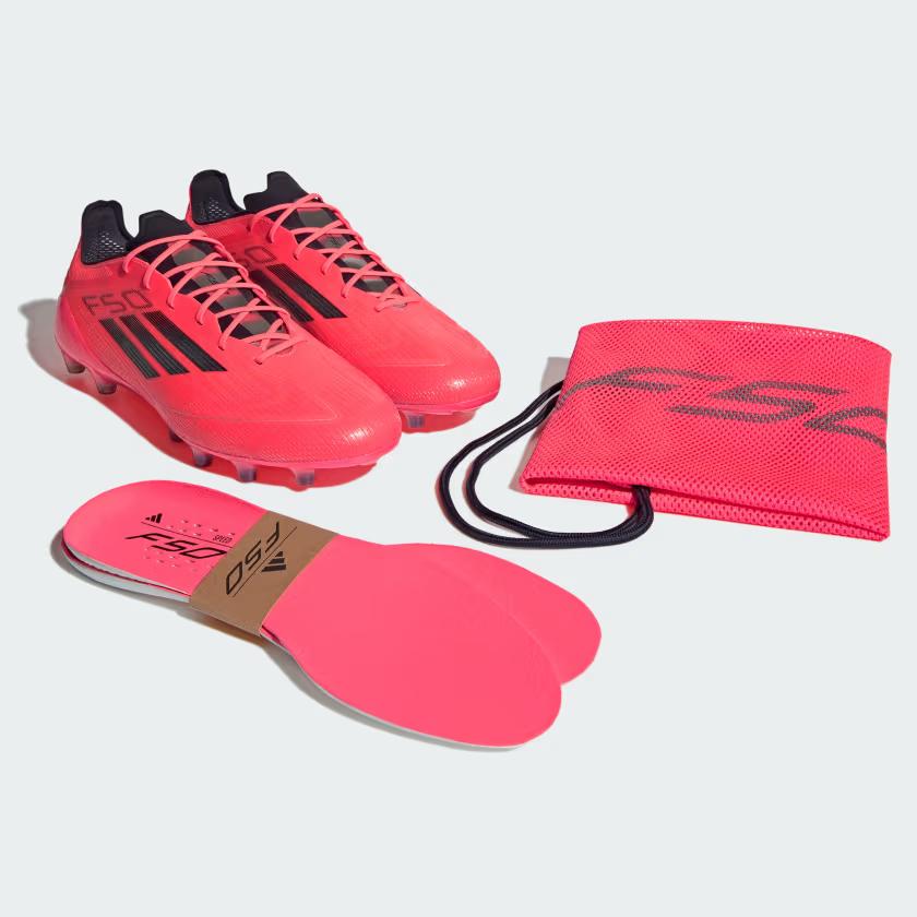 IF1310 adidas F50 Elite AG Turbo Aurora Black Platina Metallic (Men s) 9.5