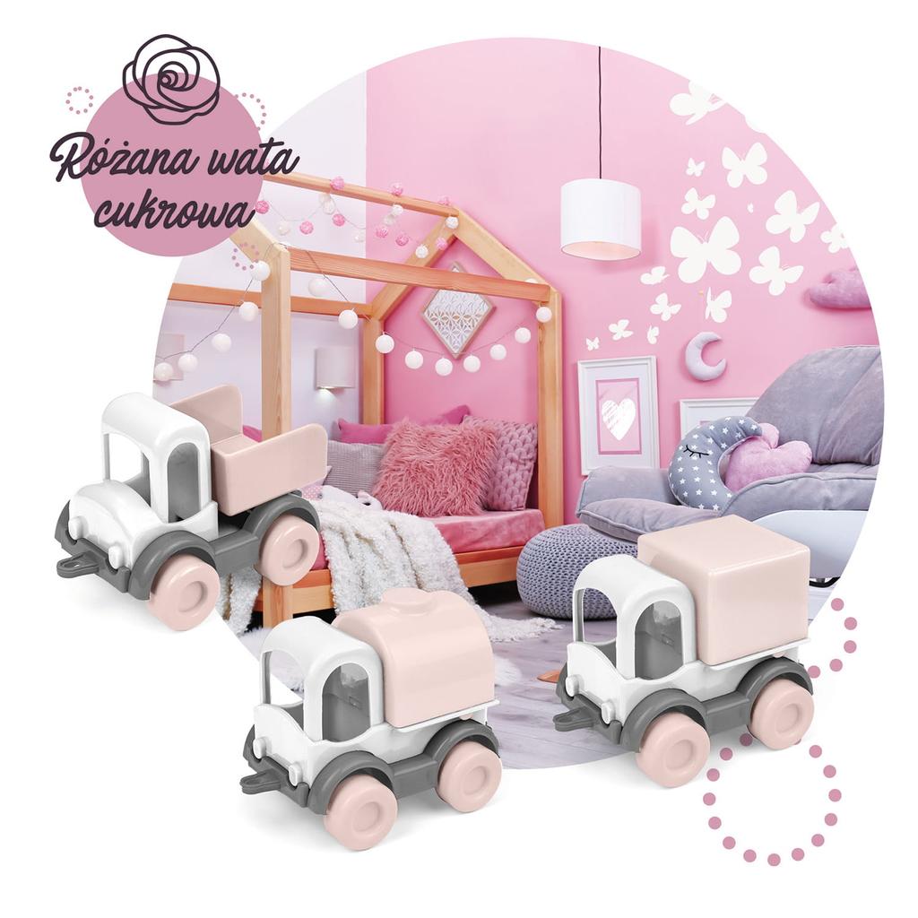 Cotton Candy Rose Kid Cars Trio 41105
