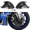 Motorcycle Black Brake Caliper Air Cooling Kit For YAMAHA YZF R1 YZF-R1 2020 2021 2022 2023 2024 Cooler Housing