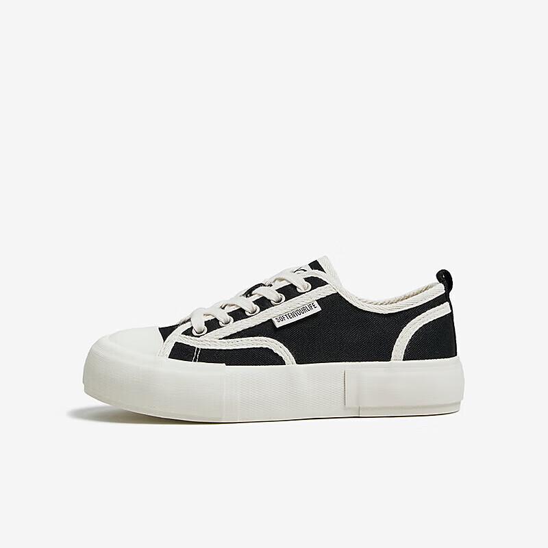 Baistou Women s Casual Canvas Platform Shoes 34