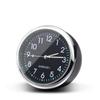 Waterproof Car Dashboard Panel Luminous Clocks + Thermometer + Hygrometer 3 In 1 Kit Motorcycle Bike Boat Mini Watches Ornament