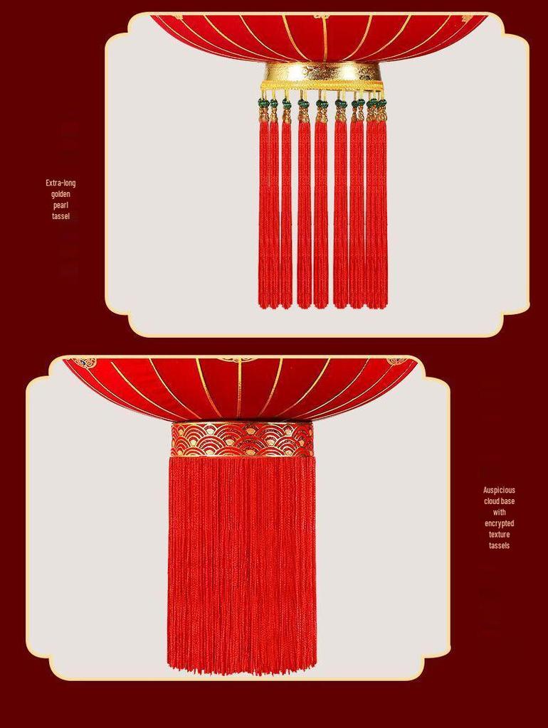 Red Xi Wedding Lanterns for Outdoor Front Door and Balcony Decoration
