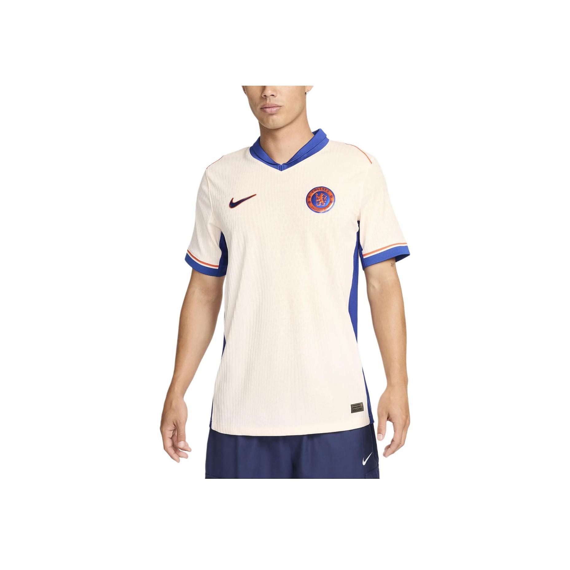 

Nike Chelsea FC Dri-FIT ADV SS24 Fashion Logo Pullover Short Sleeve Football Shirt Men Tops Orange Blue FN8766-839 XL