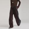 Maillard Women's Wide-Leg Velvet-Lined Sports Sweatpants for Autumn/Winter