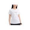 Anta Training Series Round Neck Soft Comfortable Straight Casual Sports Knit Short Sleeve T-Shirt Women Tops Snow-White 162427102-1