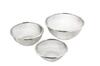 Made In Stainless Steel Elite Colander Set Japan, 18-8 (14.5cm + 16.5cm + 19.5cm) M-3
